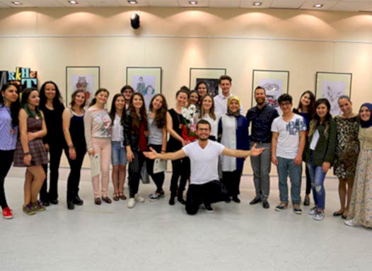 Öğrencilerimizin İşlerinden Oluşan Sergiler Düzenledik
