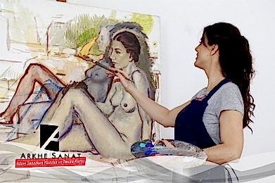 arkhesanat-resimkursu-güzelsanatlarahazırlıkkursu-resimdersi-çizimkursu-hobiresimkursu-hobi-yağlıboyaresim-karakalem-nuçizimi